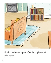 How to Take a Photo of a Tiger: My Letters and Sounds Phase Five Phonics Reader Inner Page Image