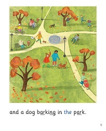 In My Town: My Letters and Sounds Phase Three Phonics Reader Inner Page Image