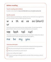 It Will Be…: My Letters and Sounds Phase Three Phonics Reader Notes & Guidance Image