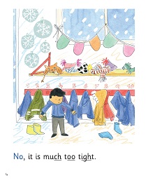 My Coat: My Letters and Sounds Phase Three Phonics Reader Inner Page Image