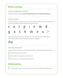 On the Red Rug: My Letters and Sounds Phase Two Phonics Reader Notes & Guidance Image