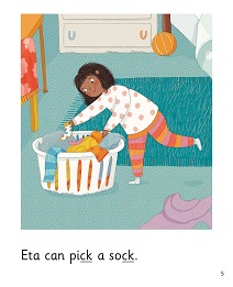 Pack It!: My Letters and Sounds Phase Two Phonics Reader Inner Page Image