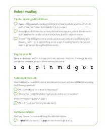 Pop on Top!: My Letters and Sounds Phase Two Phonics Reader Notes & Guidance Image