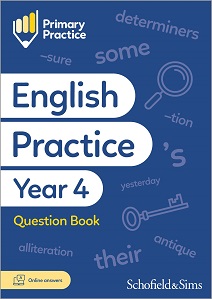 Primary Practice English Year 4 Question Book, Ages 8-9 Cover Image