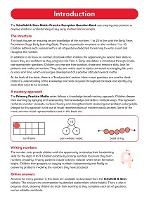 Primary Practice Maths Reception Question Book, Ages 4-5 Notes & Guidance Image
