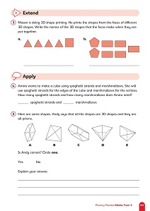 Primary Practice Maths Year 3 Question Book, Ages 7-8 Inner Page Image