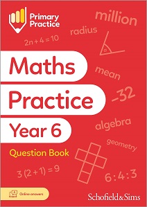 Primary Practice Maths Year 6 Question Book, Ages 10-11 Cover Image