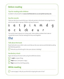 Rap, Tip, Tap: My Letters and Sounds Phase Two Phonics Reader Notes & Guidance Image