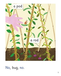 Run, Bug, Run: My Letters and Sounds Phase Two Phonics Reader Inner Page Image