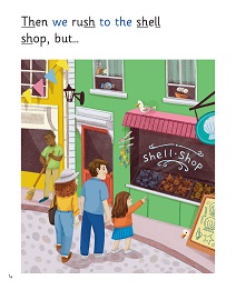 Rush, Rush, Rush!: My Letters and Sounds Phase Three Phonics Reader Inner Page Image