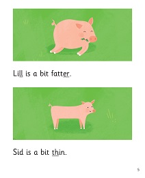 Sal the Sow: My Letters and Sounds Phase Three Phonics Reader Inner Page Image
