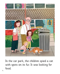 Scout the Stray: My Letters and Sounds Phase Five Phonics Reader Inner Page Image