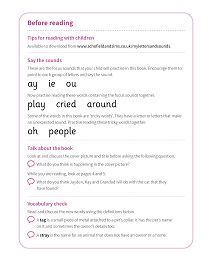 Scout the Stray: My Letters and Sounds Phase Five Phonics Reader Notes & Guidance Image