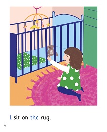 The Big Hug: My Letters and Sounds Phase Two Phonics Reader Inner Page Image
