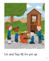 The Big Pot: My Letters and Sounds Phase Two Phonics Reader Inner Page Image