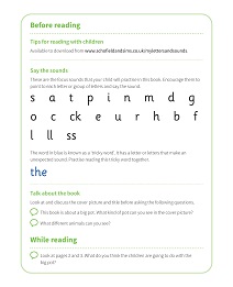 The Big Pot: My Letters and Sounds Phase Two Phonics Reader Notes & Guidance Image