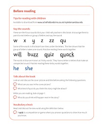The Big Quiz: My Letters and Sounds Phase Three Phonics Reader Notes & Guidance Image