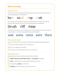 The Dark Green Boots: My Letters and Sounds Phase Four Phonics Reader Notes & Guidance Image