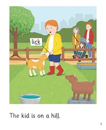 The Duck: My Letters and Sounds Phase Two Phonics Reader Inner Page Image