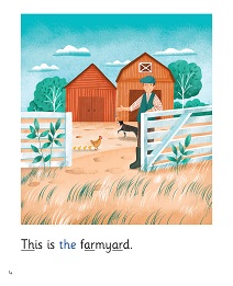 The Farm: My Letters and Sounds Phase Three Phonics Reader Inner Page Image