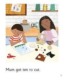 The Kit: My Letters and Sounds Phase Two Phonics Reader Inner Page Image