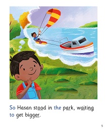 The Little One: My Letters and Sounds Phase Four Phonics Reader Inner Page Image