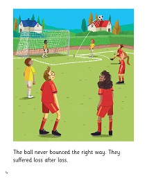 The Lucky Card: My Letters and Sounds Phase Five Phonics Reader Inner Page Image