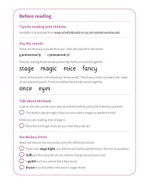The Magic Show: My Letters and Sounds Phase Five Phonics Reader Notes & Guidance Image