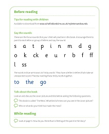 The Mess: My Letters and Sounds Phase Two Phonics Reader Notes & Guidance Image
