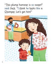 The Missing Hamster: My Letters and Sounds Phase Four Phonics Reader Inner Page Image