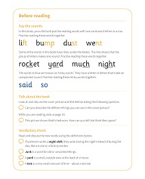 The Moon Landing: My Letters and Sounds Phase Four Phonics Reader Notes & Guidance Image