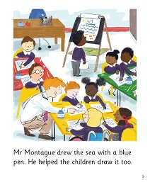 The New Teacher: My Letters and Sounds Phase Five Phonics Reader Inner Page Image