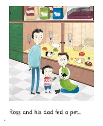 The Pet: My Letters and Sounds Phase Two Phonics Reader Inner Page Image