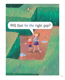 The Right Gap: My Letters and Sounds Phase Three Phonics Reader Inner Page Image