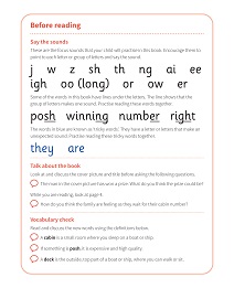 The Right Number: My Letters and Sounds Phase Three Phonics Reader Notes & Guidance Image