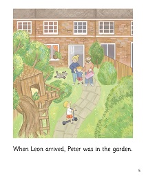 The Sleepover: My Letters and Sounds Phase Five Phonics Reader Inner Page Image