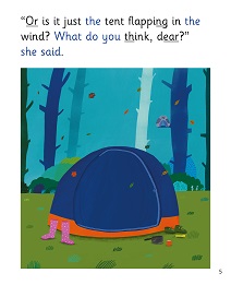 The Tent: My Letters and Sounds Phase Four Phonics Reader Inner Page Image