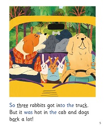 The Trip: My Letters and Sounds Phase Four Phonics Reader Inner Page Image