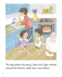 The Walkie-talkies: My Letters and Sounds Phase Five Phonics Reader Inner Page Image