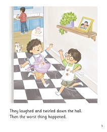 The Walkie-talkies: My Letters and Sounds Phase Five Phonics Reader Inner Page Image