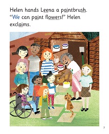 The Winning Street: My Letters and Sounds Phase Four Phonics Reader Inner Page Image