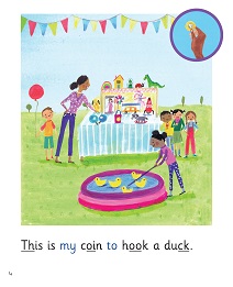 This Coin: My Letters and Sounds Phase Three Phonics Reader Inner Page Image