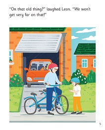 Time Travel with Gran: My Letters and Sounds Phase Five Phonics Reader Inner Page Image