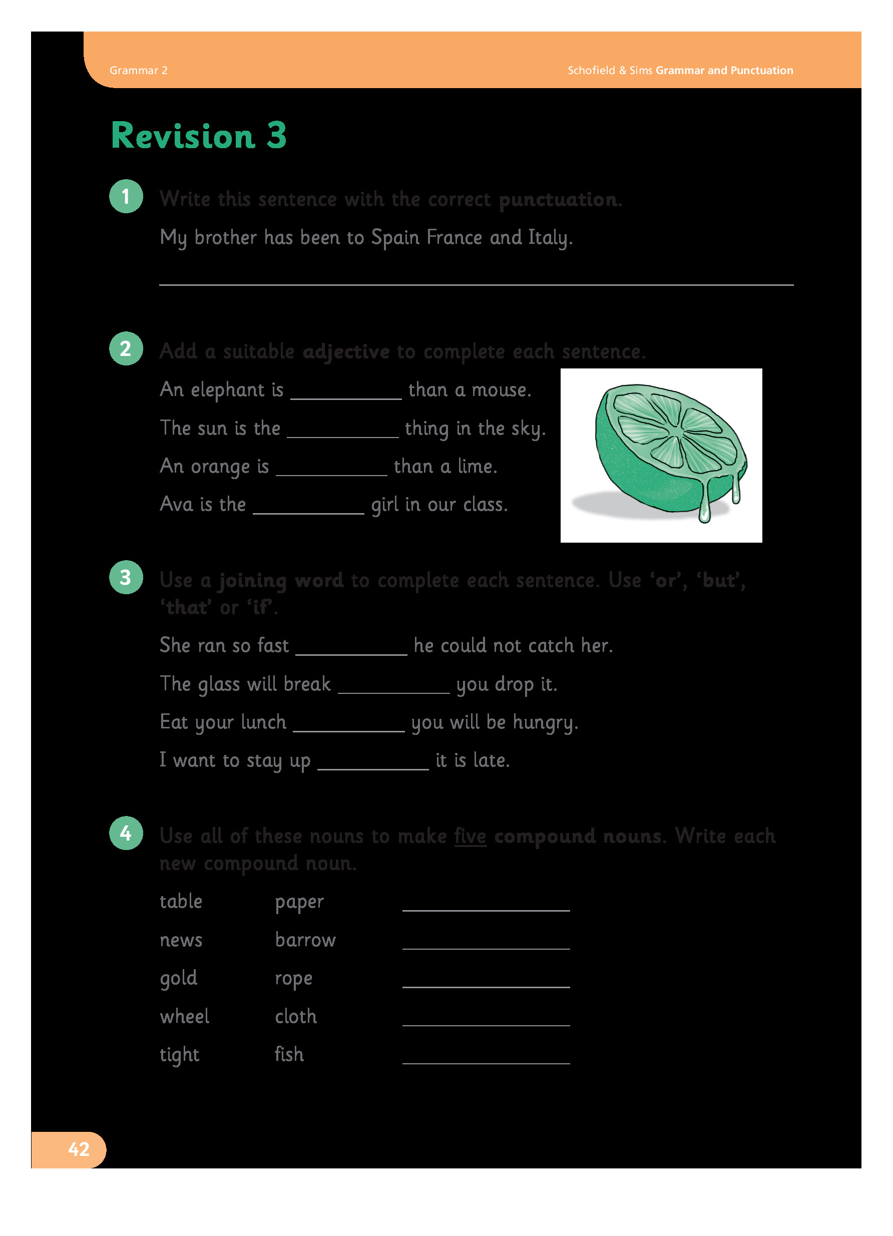 Grammar and Punctuation Book 2 (Year 2) Inner Page Image