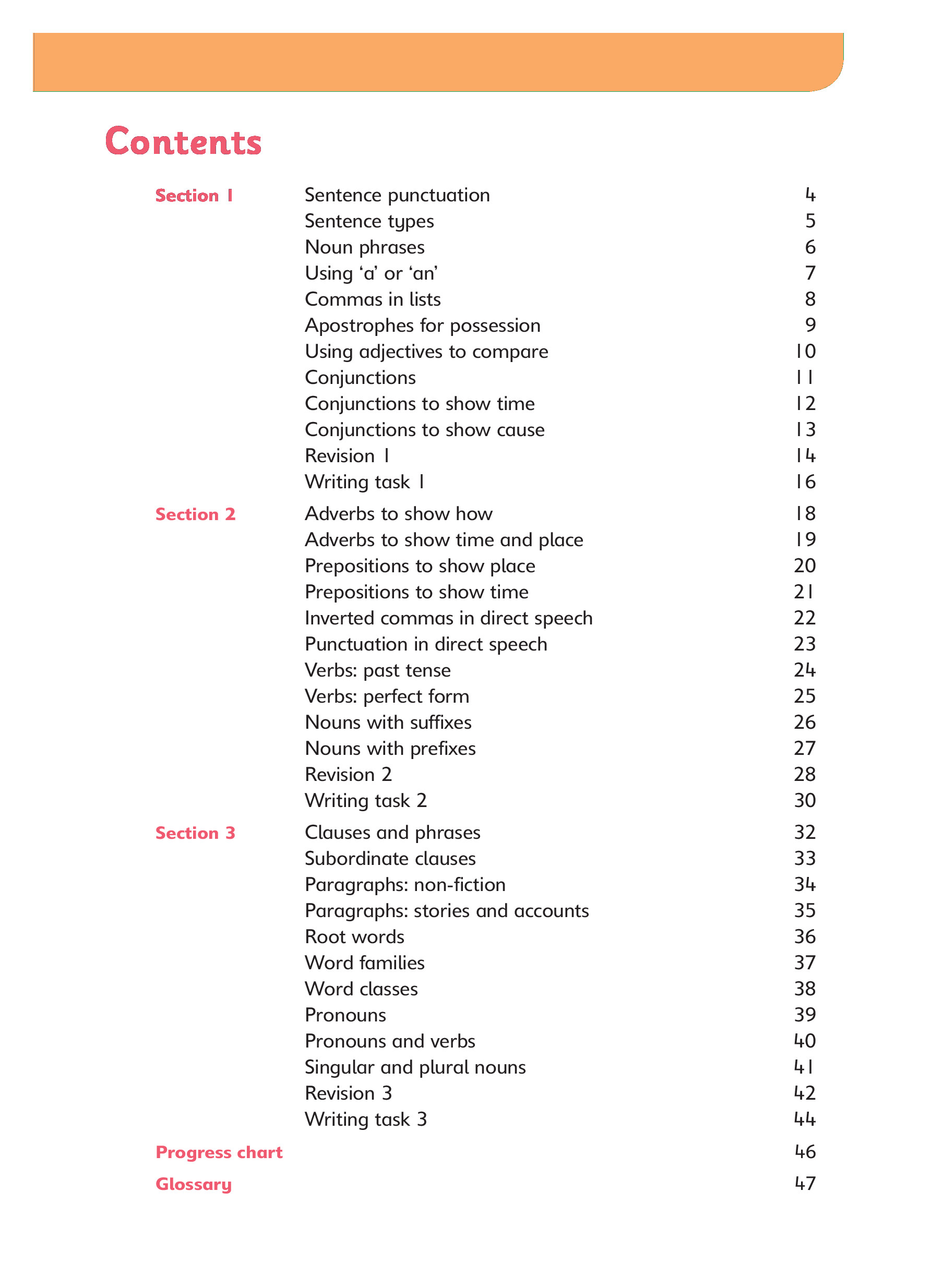Grammar and Punctuation Book 3 (Year 3) Inner Page Image