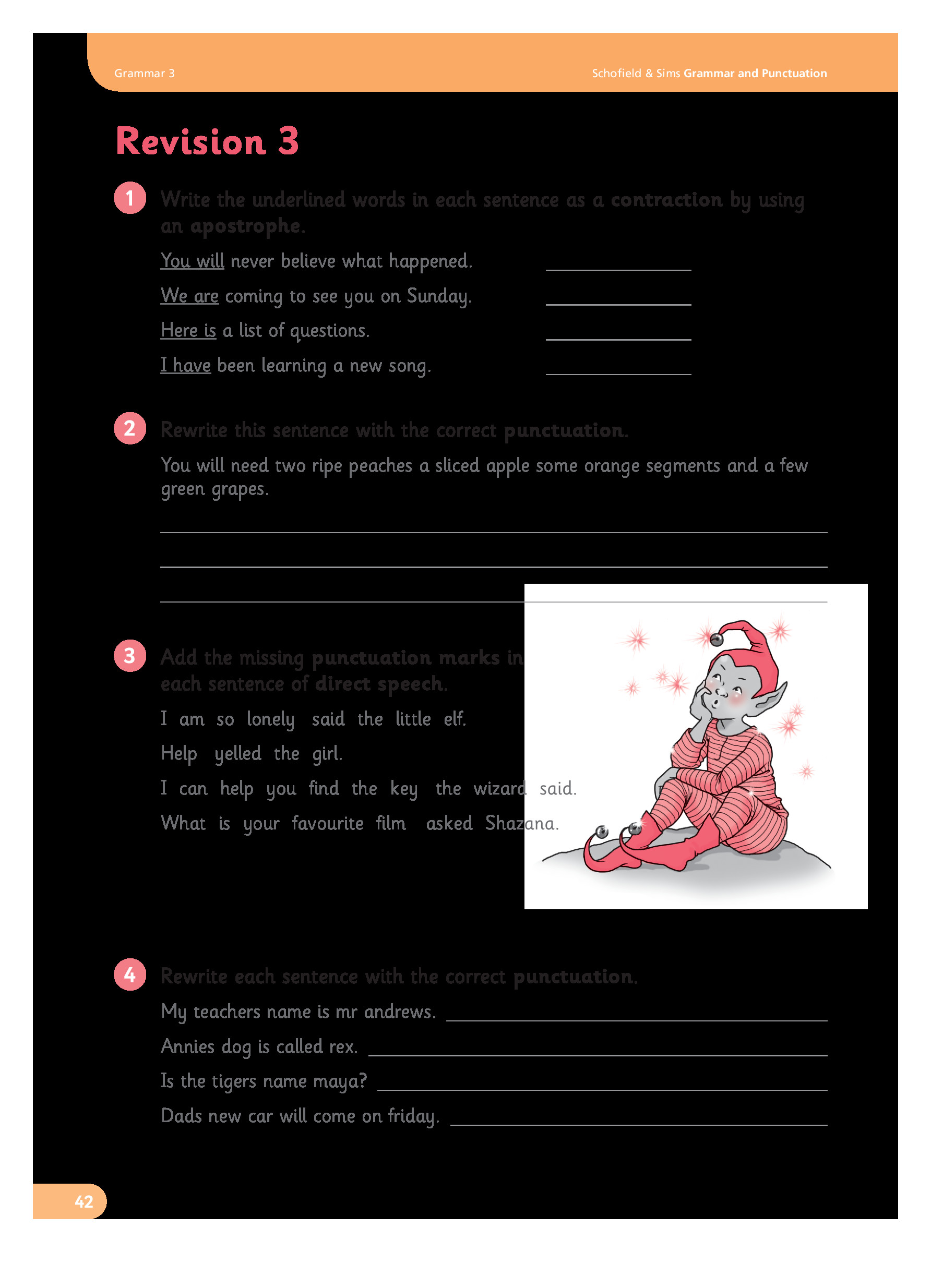Grammar and Punctuation Book 3 (Year 3) Inner Page Image