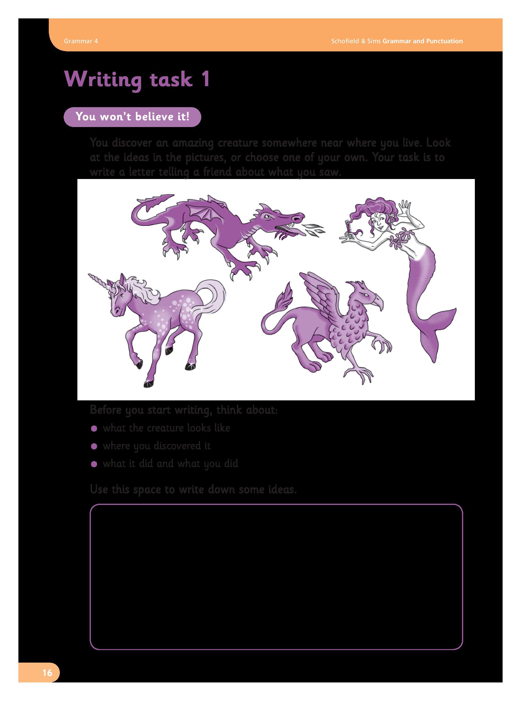 Grammar and Punctuation Book 4 (Year 4) Inner Page Image