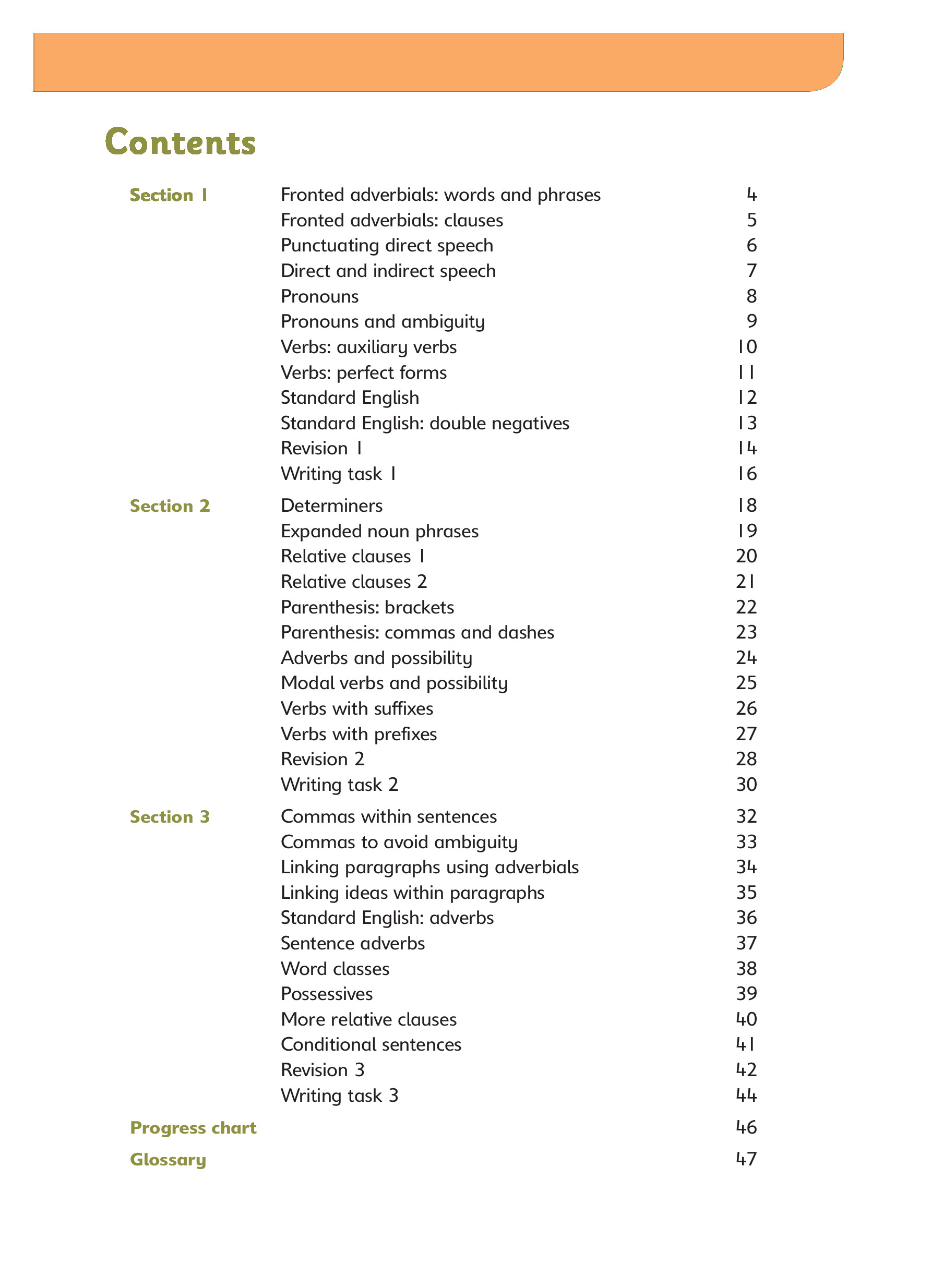 Grammar and Punctuation Book 5 (Year 5) Inner Page Image