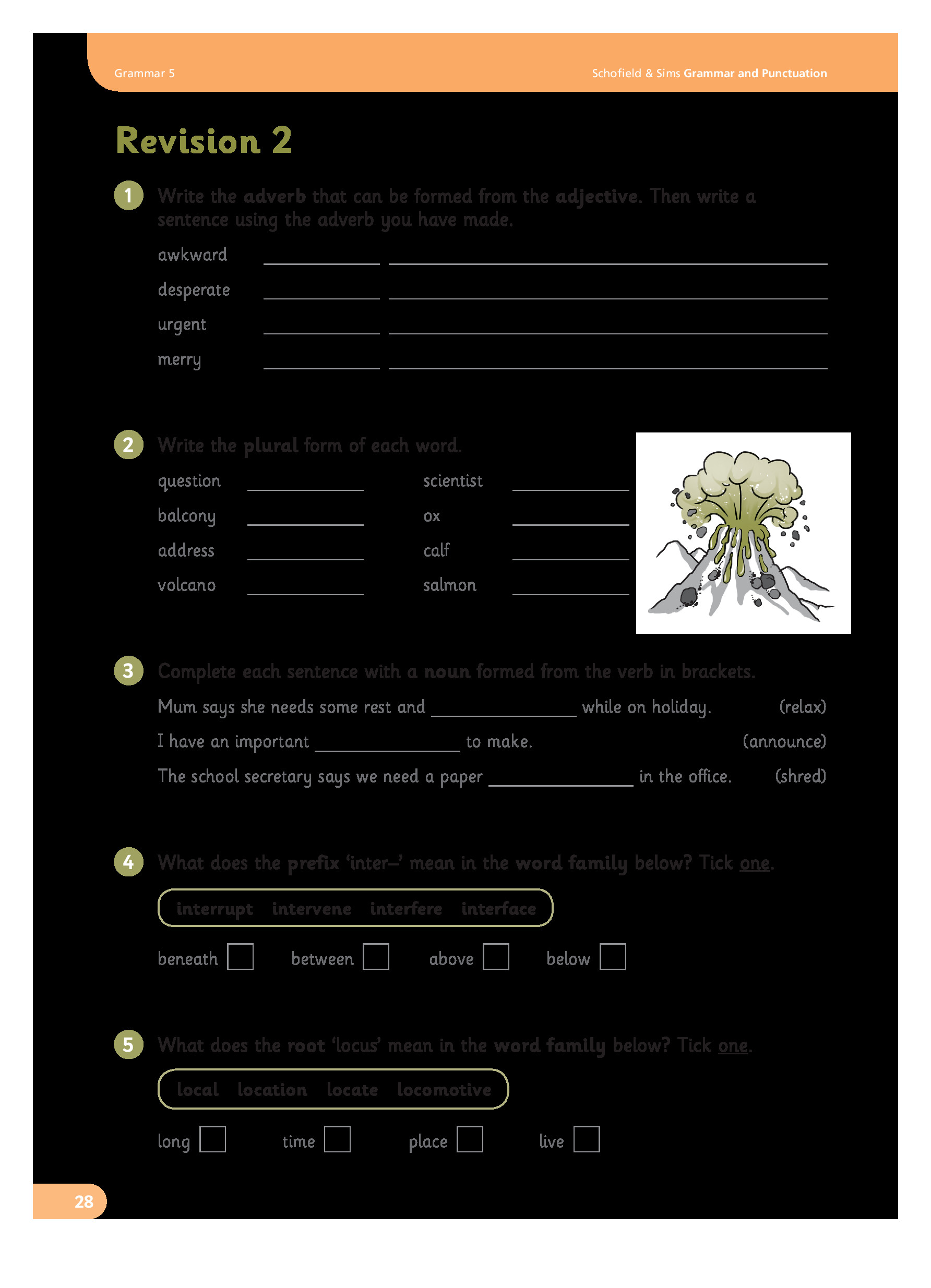 Grammar and Punctuation Book 5 (Year 5) Inner Page Image