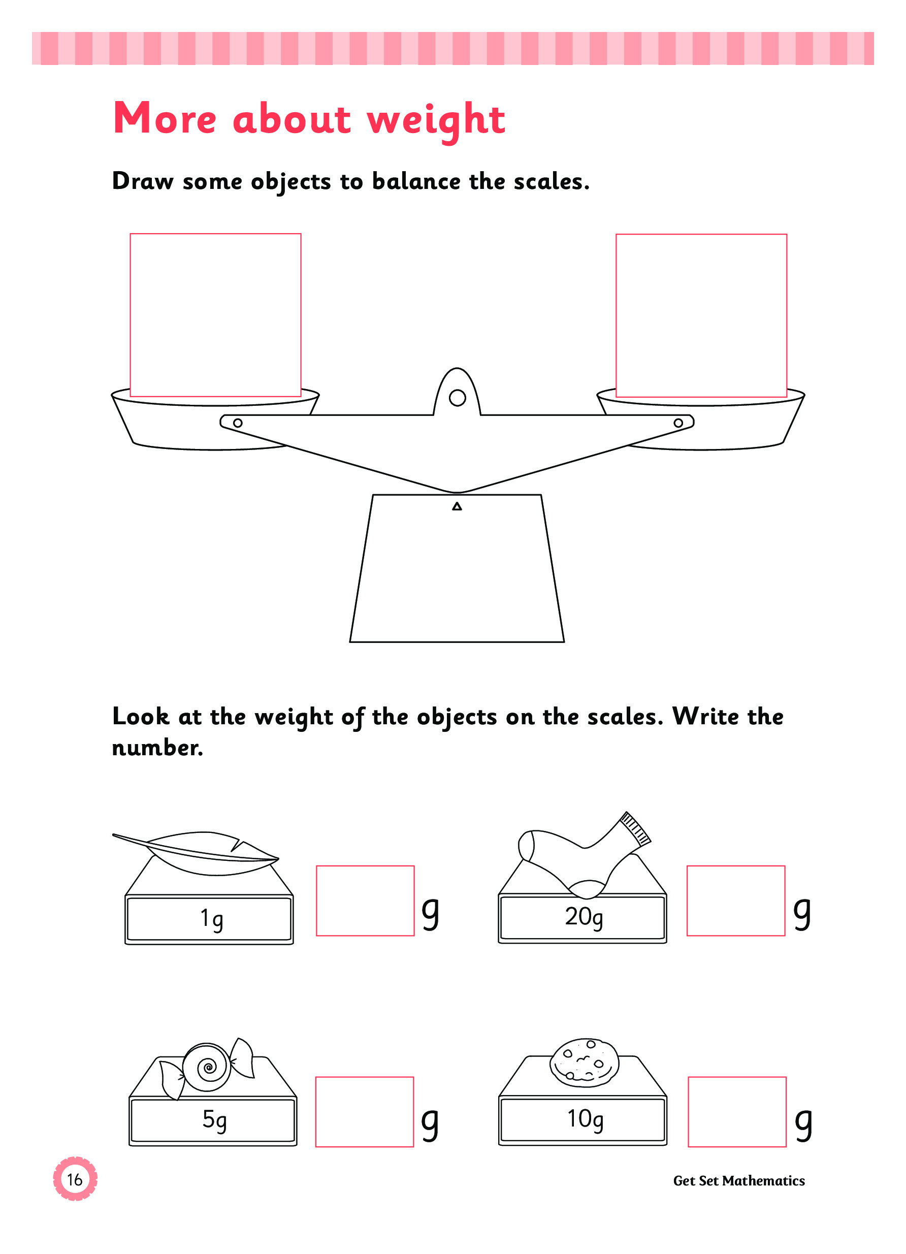 Get Set Mathematics Space and Measure: Reception, Ages 4-5 Inner Page Image